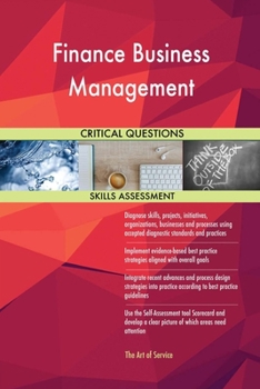 Paperback Finance Business Management Critical Questions Skills Assessment Book