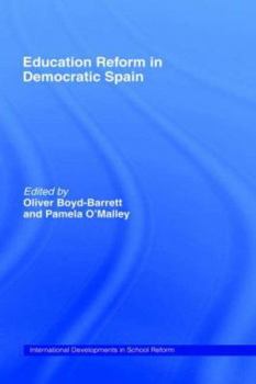 Hardcover Education Reform in Contemporary Spain Book