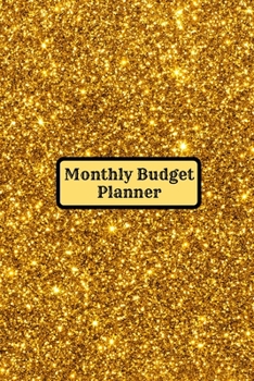 Paperback monthly budget planner Book