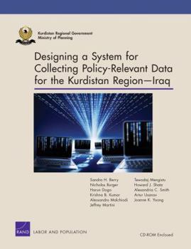 Paperback Designing a System for Collecting Policy-Relevant Data for the Kurdistan Region Iraq Book