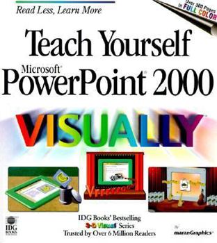 Paperback Teach Yourself Microsoft? PowerPoint 2000 Visually Book
