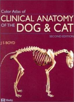 Paperback Colour Atlas of Clinical Anatomy of the Dog and Cat - Softcover Version Book