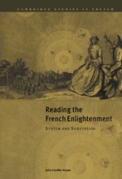 Hardcover Reading the French Enlightenment Book