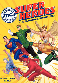 DVD DC Super Heroes: The Filmation Adventures Book