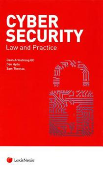Hardcover Cyber Security: Law and Practice Book