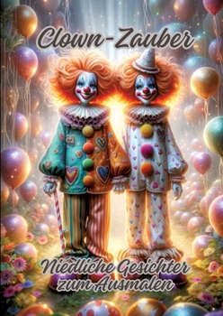 Paperback Clown-Zauber: Niedliche Gesichter zum Ausmalen [German] Book