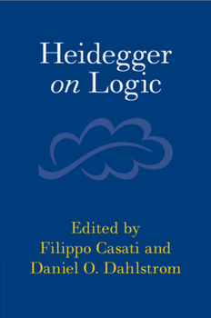 Paperback Heidegger on Logic Book