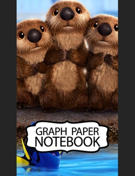 Notebook: Finding Nemo Cheerful Clownfish Adventure Fans Funny Swimming Ocean Life, Kids Elementary School Graph Paper Girls 8.5 x 11 Inches 110 Pages