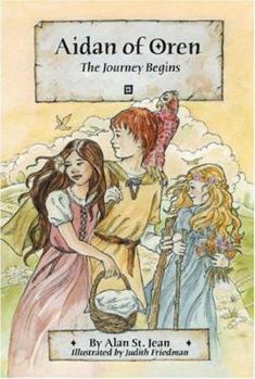 Hardcover Aidan of Oren: The Journey Begins Book