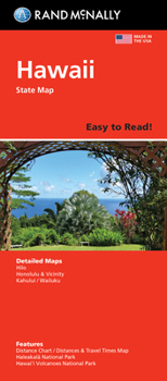 Map Rand McNally Folded Map: Hawaii State Map Book