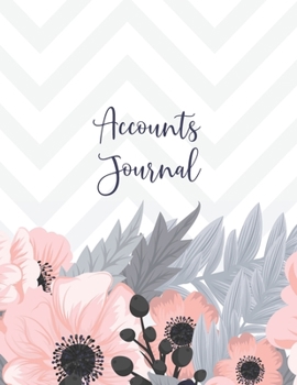 Paperback Accounts Journal: 6 column account journal space for keeping track of cash or check payments, features columns for description, referenc Book