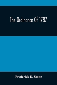 Paperback The Ordinance Of 1787 Book