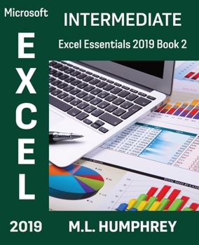 Paperback Excel 2019 Intermediate Book