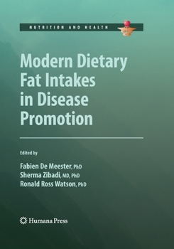 Paperback Modern Dietary Fat Intakes in Disease Promotion Book