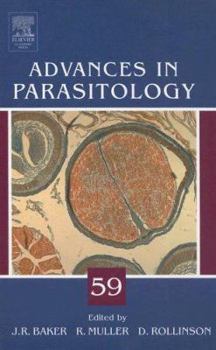 Hardcover Advances in Parasitology: Volume 59 Book