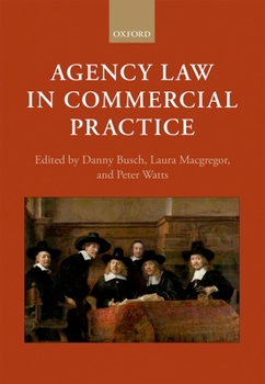 Hardcover Agency Law in Commercial Practice Book