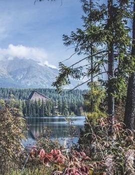 Paperback Panorama Notebook Large Size 8.5 x 11 Ruled 150 Pages Book