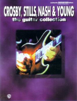 Paperback Crosby, Stills, Nash & Young -- The Guitar Collection: Authentic Guitar Tab Book