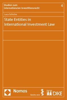 Paperback State Entities in International Investment Law Book