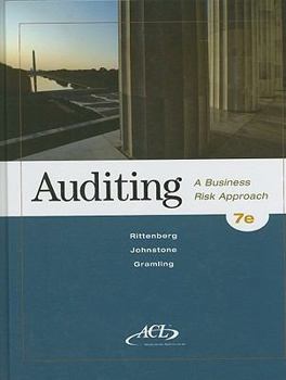 Hardcover Auditing: A Business Risk Approach [With CDROM] Book