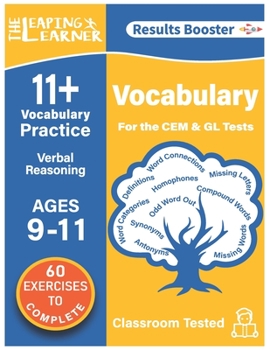 Paperback 11 + Vocabulary Practice: Verbal Reasoning: Ages 9 - 11 years Book