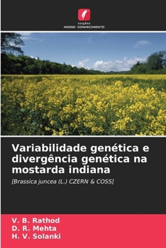 Paperback Variabilidade genética e divergência genética na mostarda indiana [Portuguese] Book