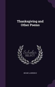 Hardcover Thanksgiving and Other Poems Book