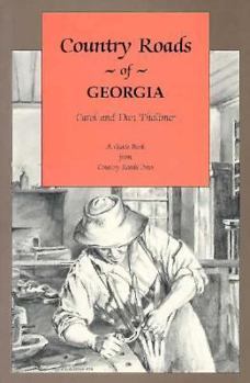 Paperback Country Roads of Georgia Book