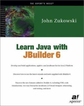 Paperback Learn Java with JBuilder 6 [With CDROM] Book