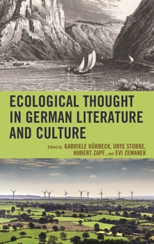 Paperback Ecological Thought in German Literature and Culture Book