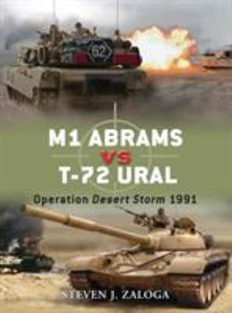 Paperback M1 Abrams Vs T-72 Ural: Operation Desert Storm 1991 Book