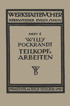 Paperback Teilkopfarbeiten [German] Book