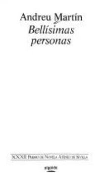 Hardcover Bellísimas personas (Algaida Literaria) (Spanish Edition) [Spanish] Book