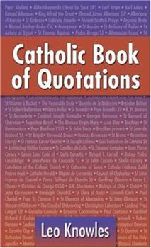 Paperback Catholic Book of Quotations Book
