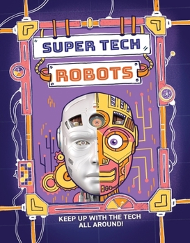 Hardcover Wayland Super Tech Robots. Book