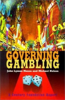 Paperback Governing Gambling Book