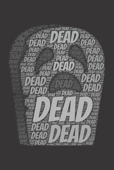Paperback Dead: Notebook, Journal - Lined Paper - 120 Pages DIN A5 (6 x 9") - Notes, Drawings, Planer, Diary, Organization - Word Clou Book
