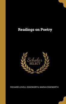 Hardcover Readings on Poetry Book