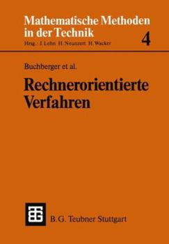 Paperback Rechnerorientierte Verfahren [German] Book