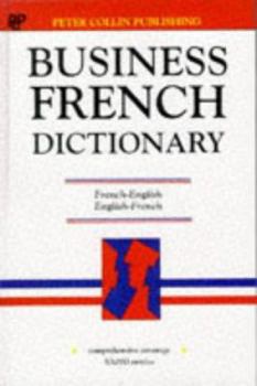 Hardcover French Business Dictionary Book