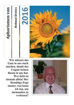 Paperback Aphorismen von Helmut Dröws 2016 [German] Book
