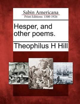 Paperback Hesper, and Other Poems. Book