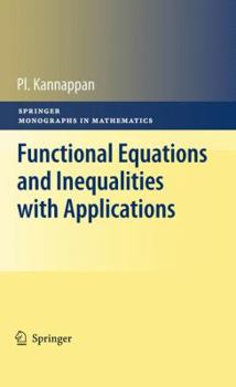 Hardcover Functional Equations and Inequalities with Applications Book