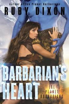 Paperback Barbarian's Heart: A SciFi Alien Romance Book