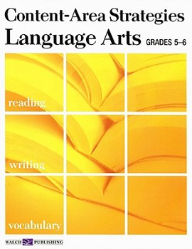 Paperback Content-Area Strategies: Language Arts Grades 5-6 Book