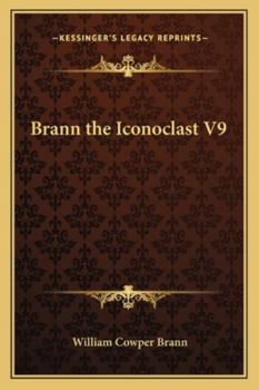 Paperback Brann the Iconoclast V9 Book