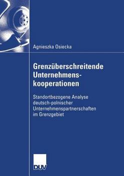 Grenzüberschreitende Unternehmenskooperationen (German Edition)