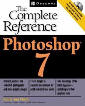 Paperback Photoshop (R) 7: The Complete Reference [With CDROM] [With CDROM] Book