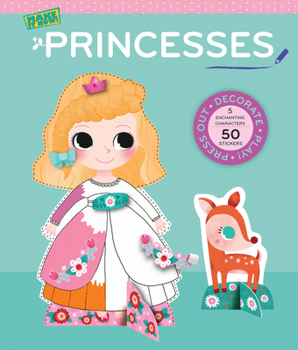 Hardcover Make It Now!: Princesses: Press Out and Play Book
