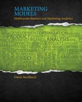 Paperback Marketing Models: Multivariate Statistics and Marketing Analytics Book